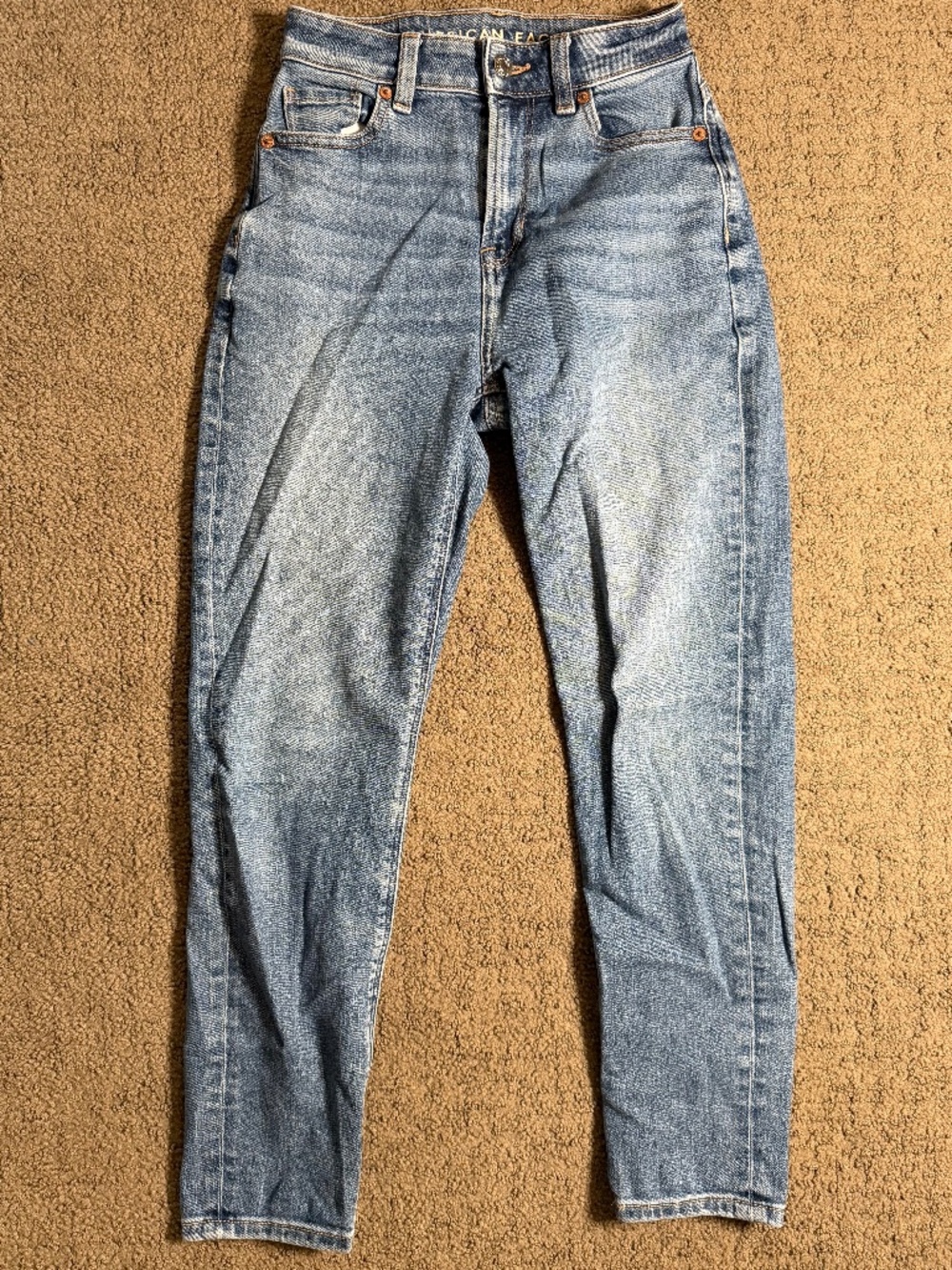 American Eagle Women’s Ne(X)t Level Stretch Jeans Medium Wash Size 000 Short